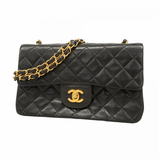 Chanel Black Leather Timeless 23
