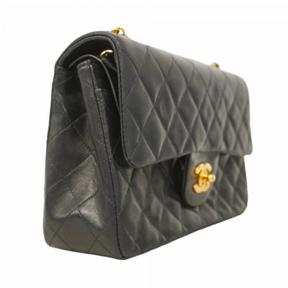 Chanel Black Leather Timeless 23