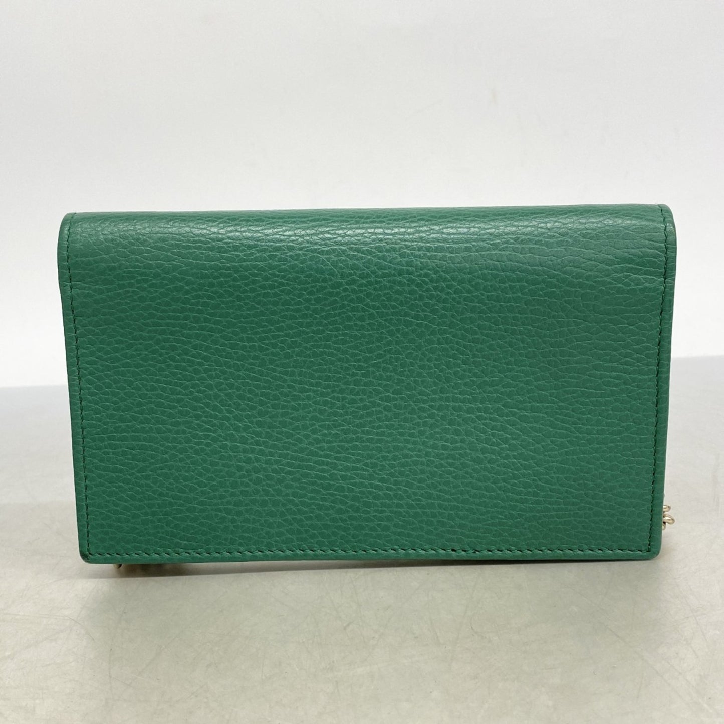 Gucci Green Leather Interlocking G