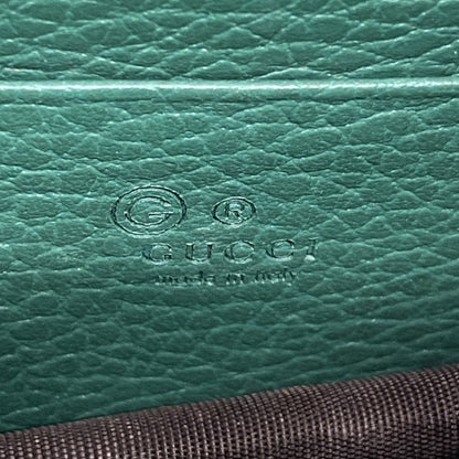 Gucci Green Leather Interlocking G