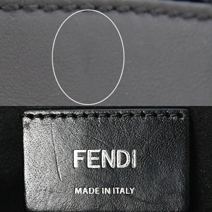Fendi Black Leather Clutch