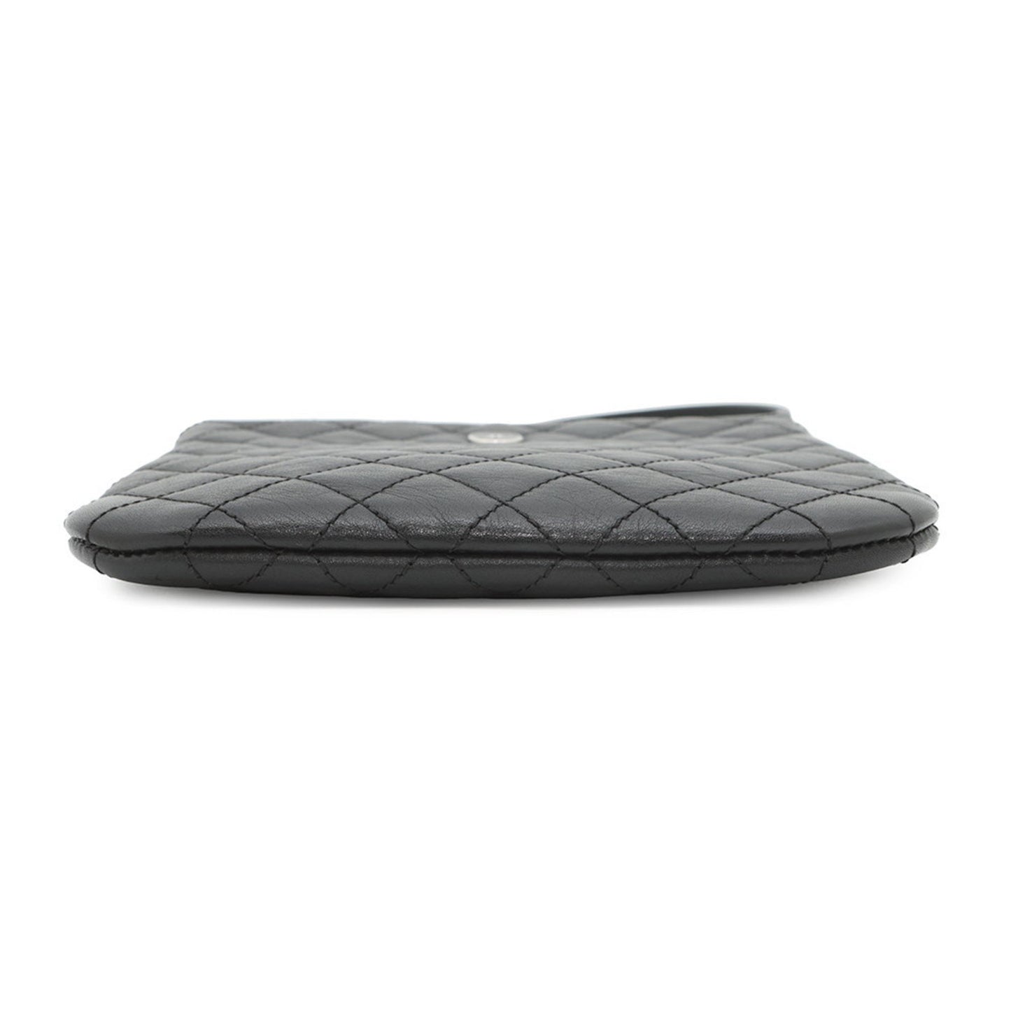 Chanel Black Leather Coco Mark