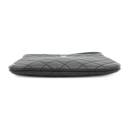 Chanel Black Leather Coco Mark