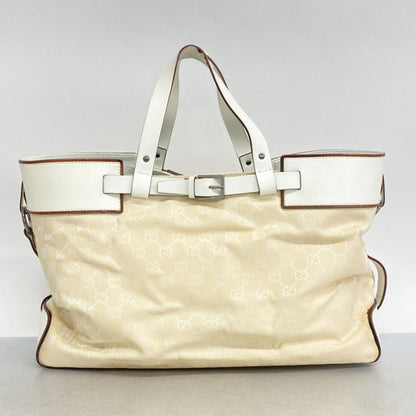 Gucci Brown Canvas, Leather Gg Canvas
