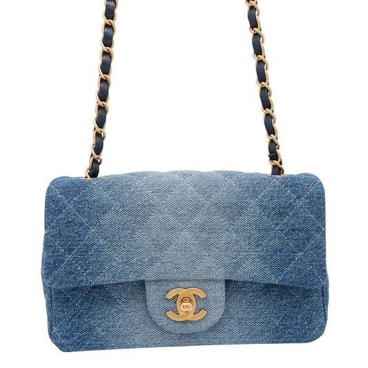 Chanel Blue Denim - Jeans Timeless