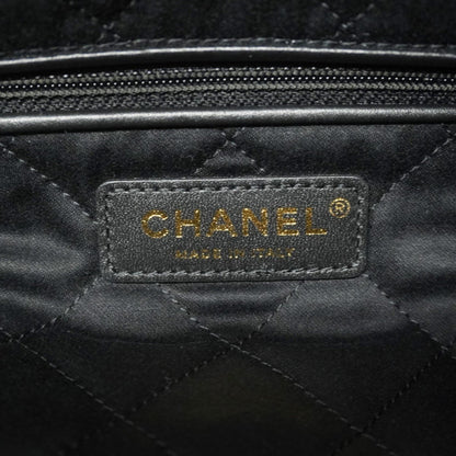 Chanel Black Leather Chanel 22