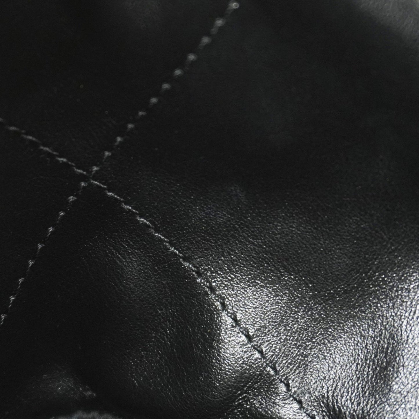 Chanel Black Leather Chanel 22