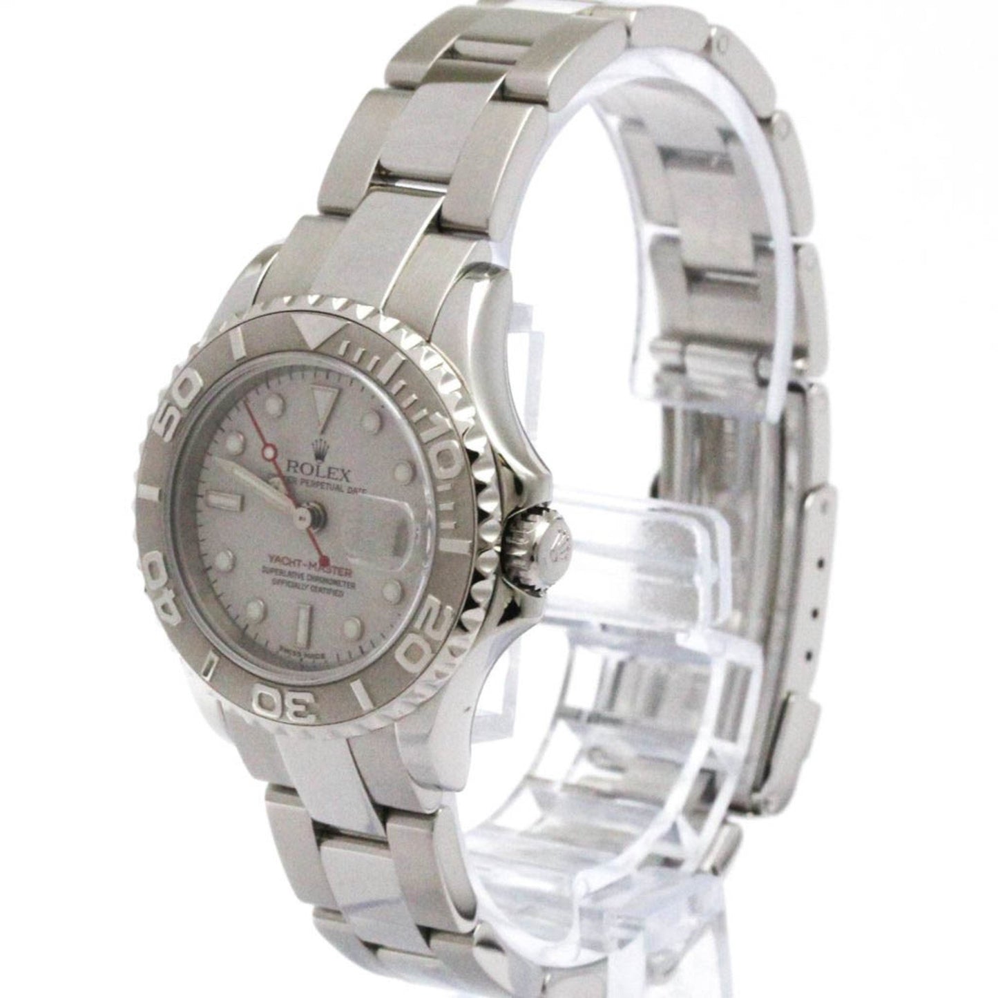 Rolex Silver Platinum Yacht-master