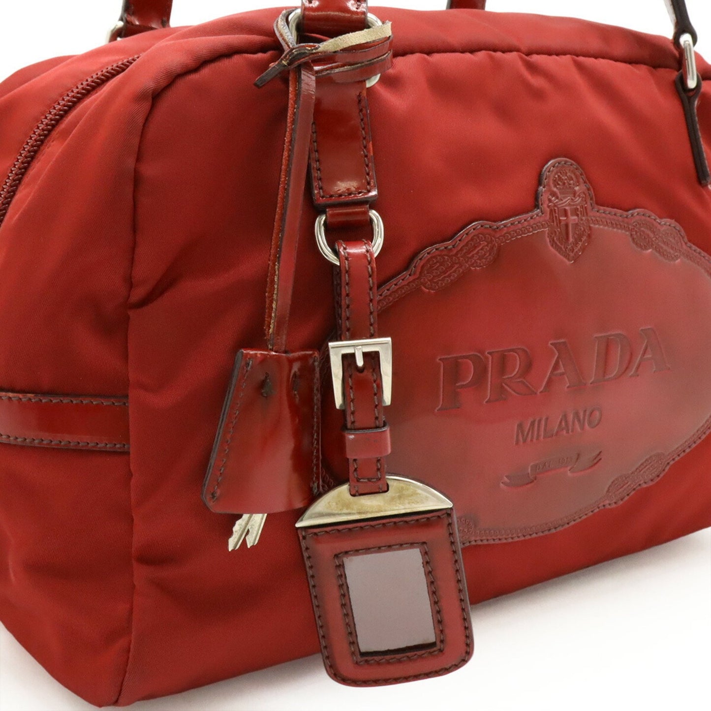 Prada Red Nylon Re-nylon