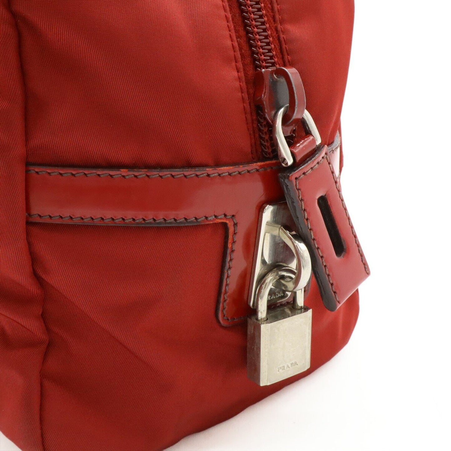 Prada Red Nylon Re-nylon