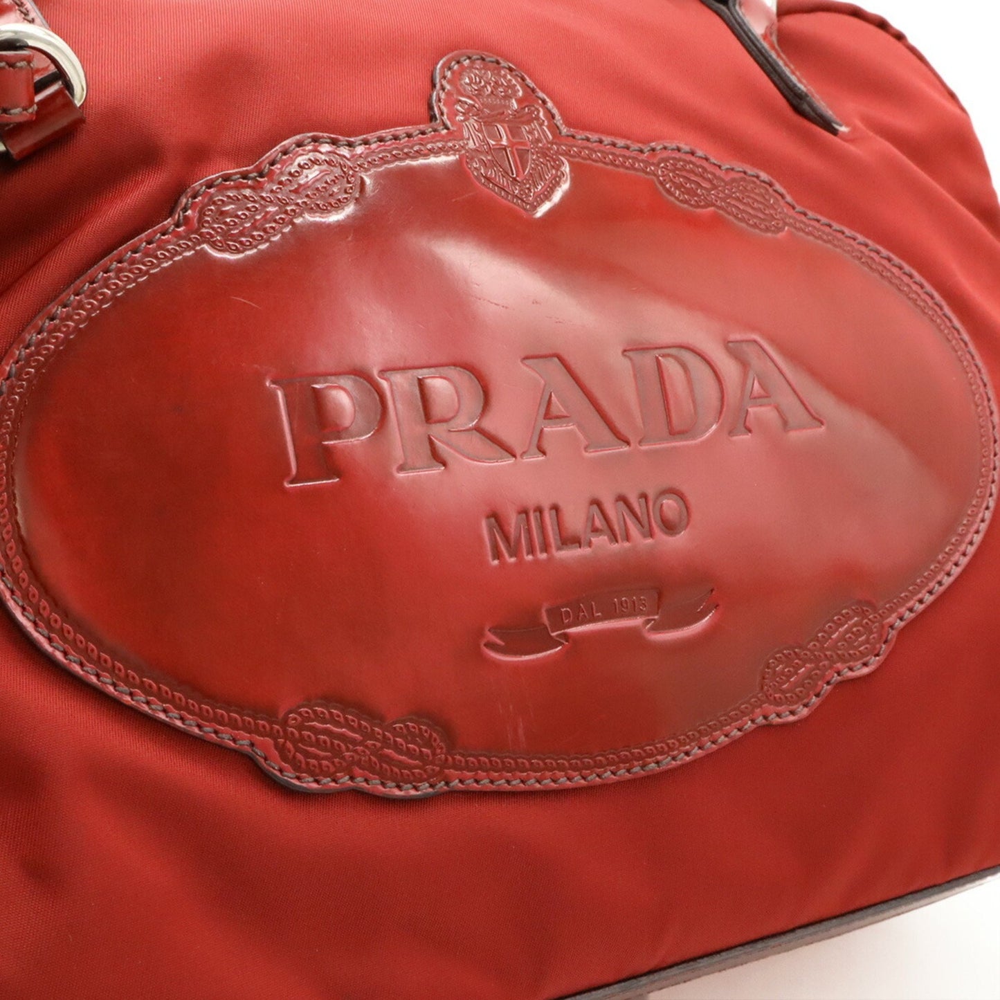 Prada Red Nylon Re-nylon
