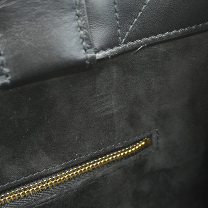 Dior Black Leather Book Tote