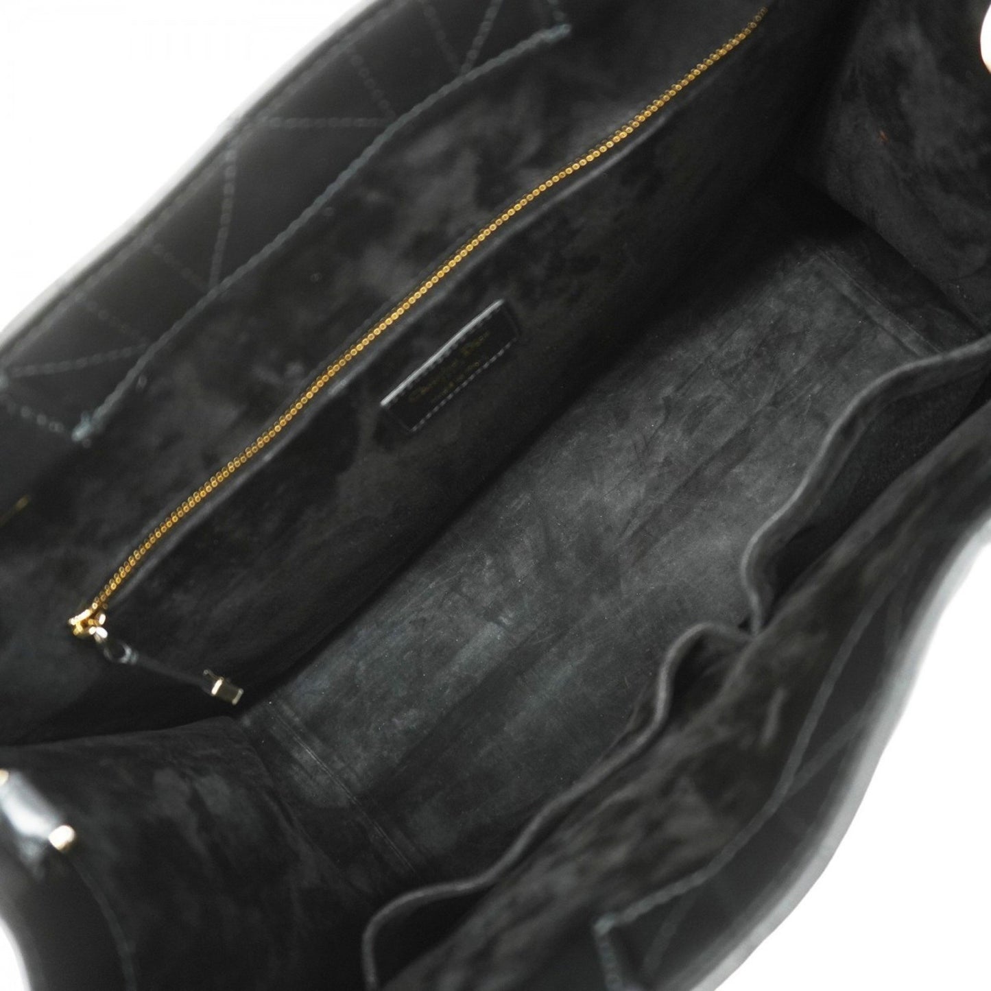Dior Black Leather Book Tote