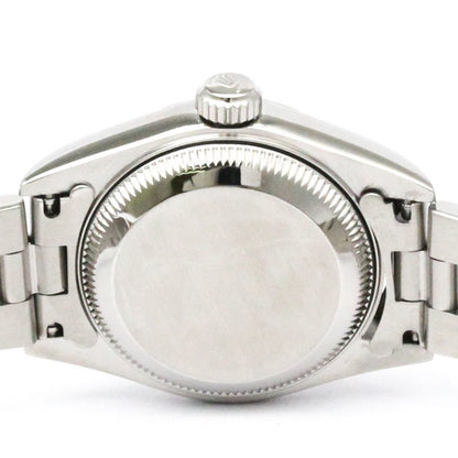 Rolex Black Steel Oyster Perpetual Date