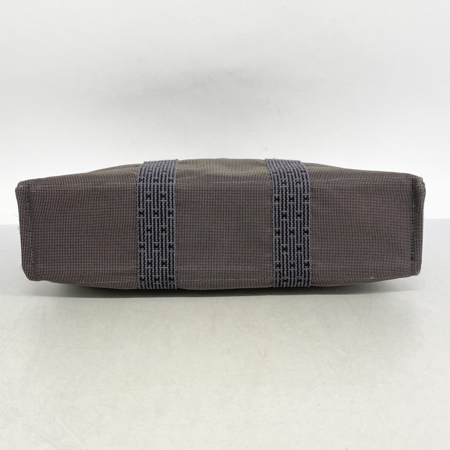 Hermès Gray Canvas Herline