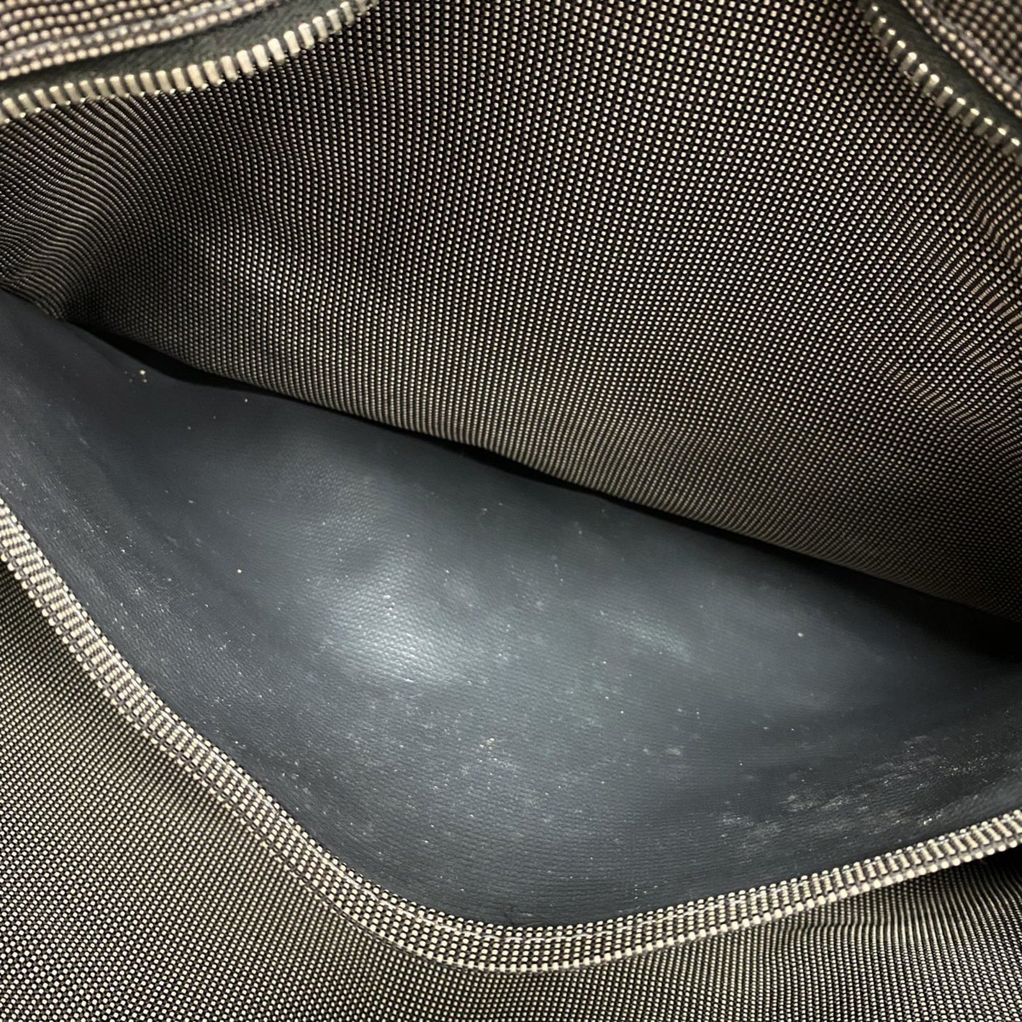 Hermès Gray Canvas Herline
