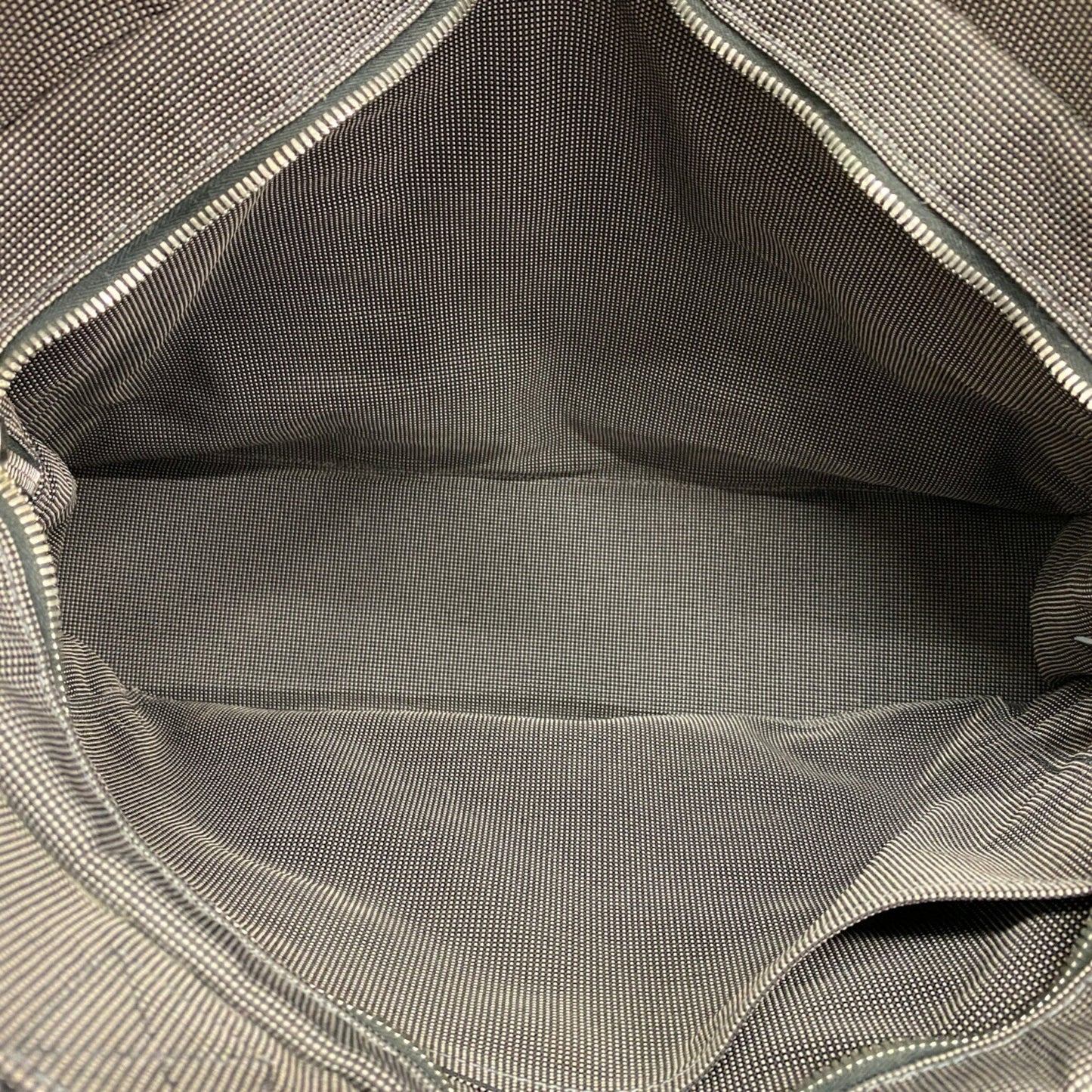 Hermès Gray Canvas Herline
