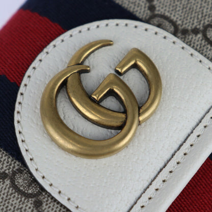Gucci Brown Canvas Ophidia