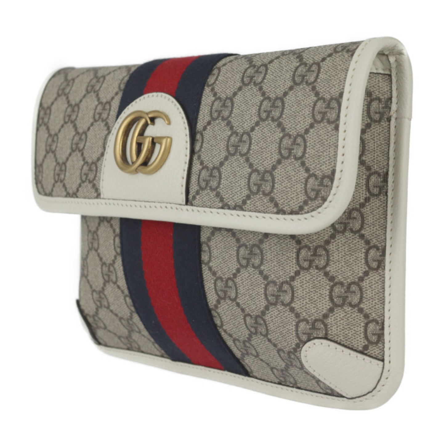 Gucci Brown Canvas Ophidia