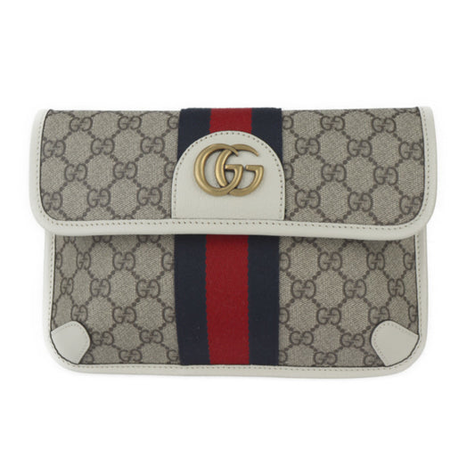 Gucci Brown Canvas Ophidia