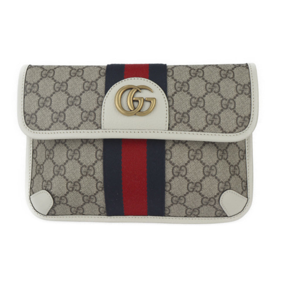 Gucci Brown Canvas Ophidia