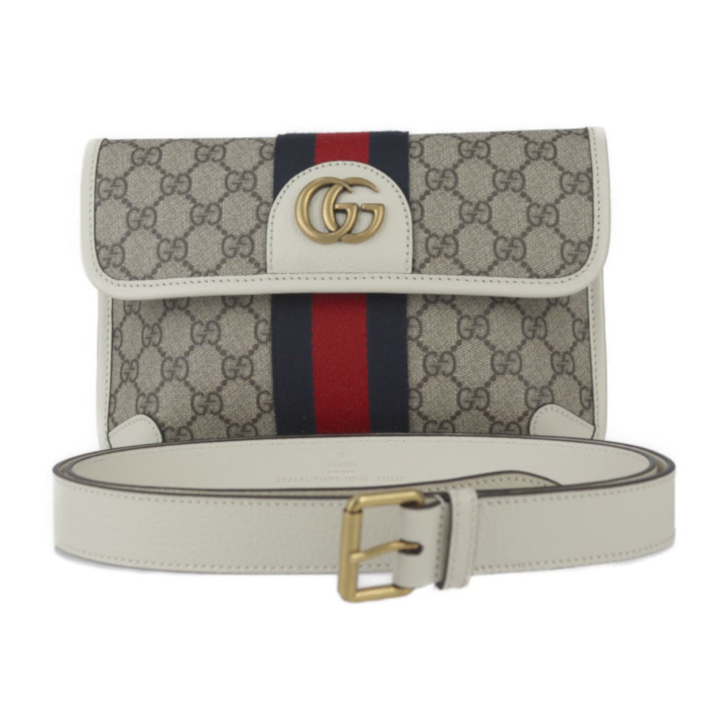 Gucci Brown Canvas Ophidia