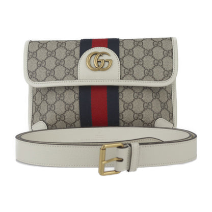 Gucci Brown Canvas Ophidia