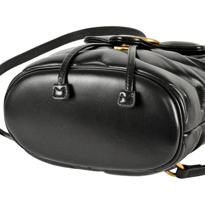 Gucci Black Leather Marmont