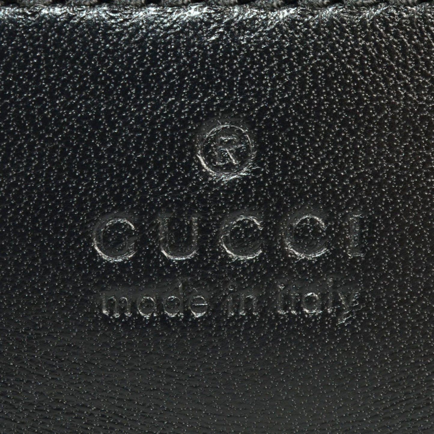 Gucci Black Leather Marmont