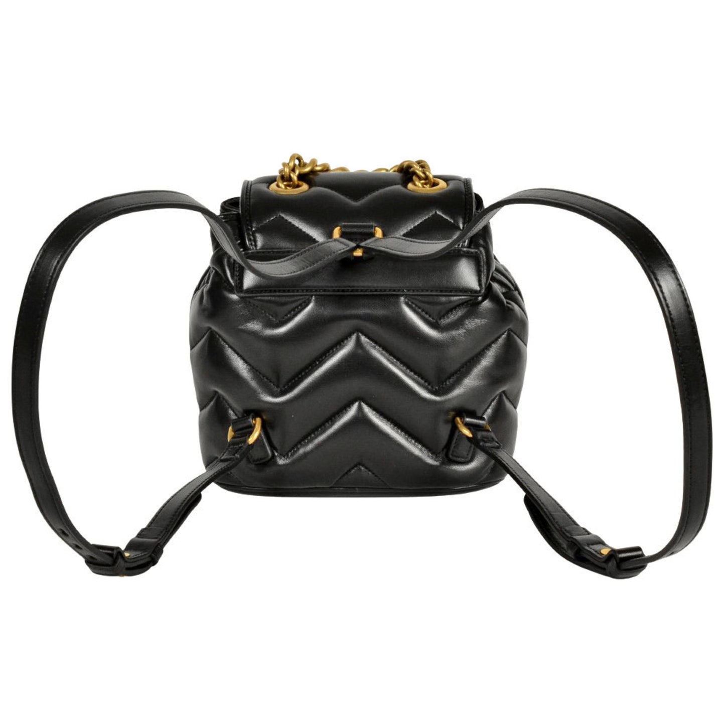 Gucci Black Leather Marmont