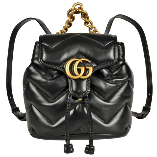 Gucci Black Leather Marmont