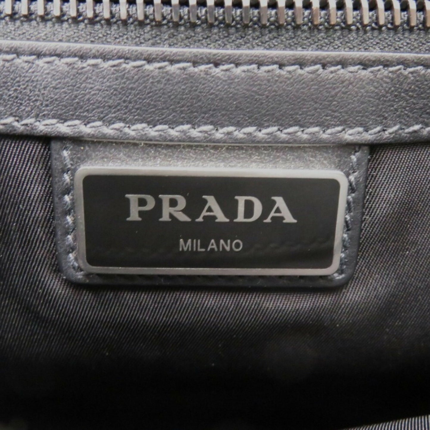 Prada Black Leather Shoulder