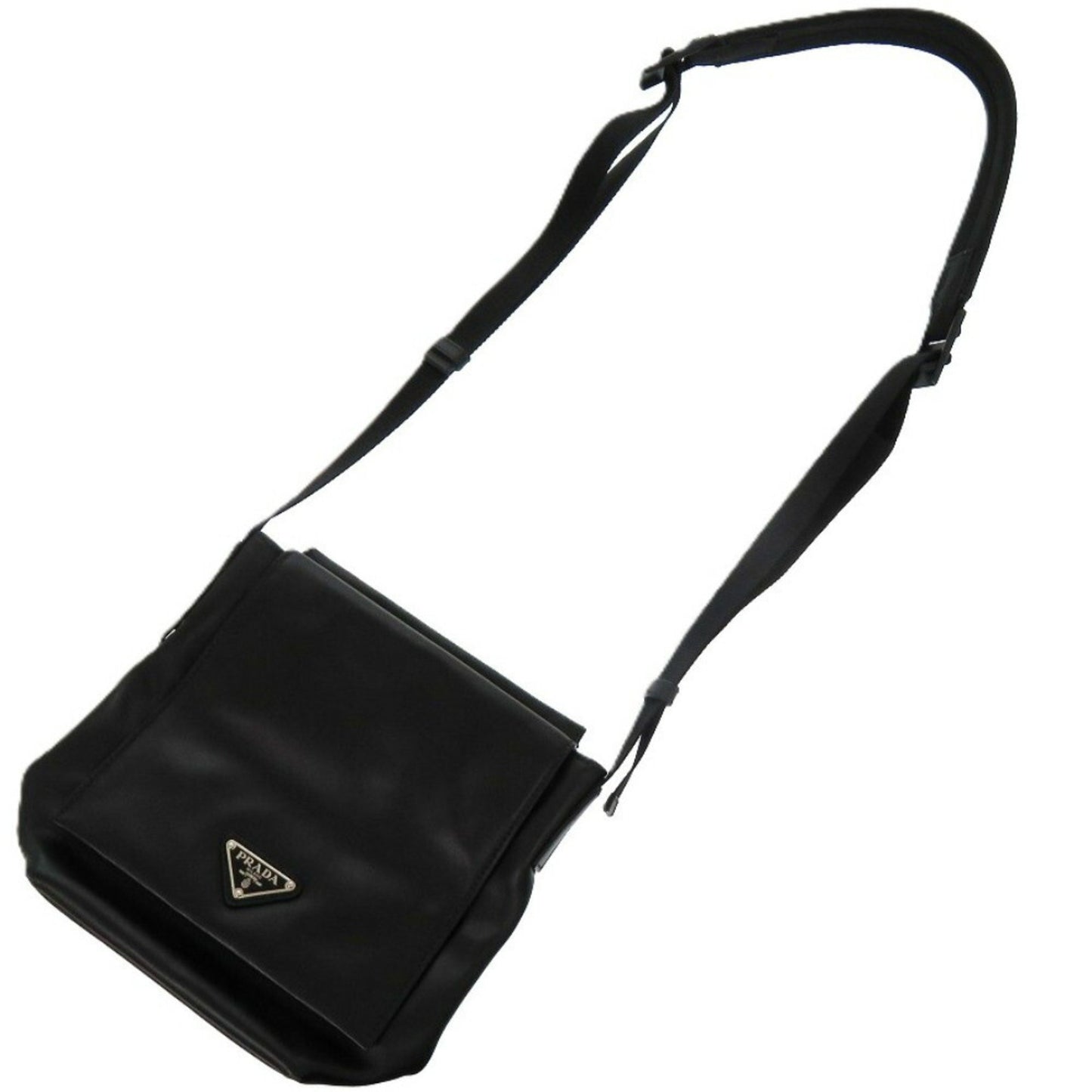 Prada Black Leather Shoulder