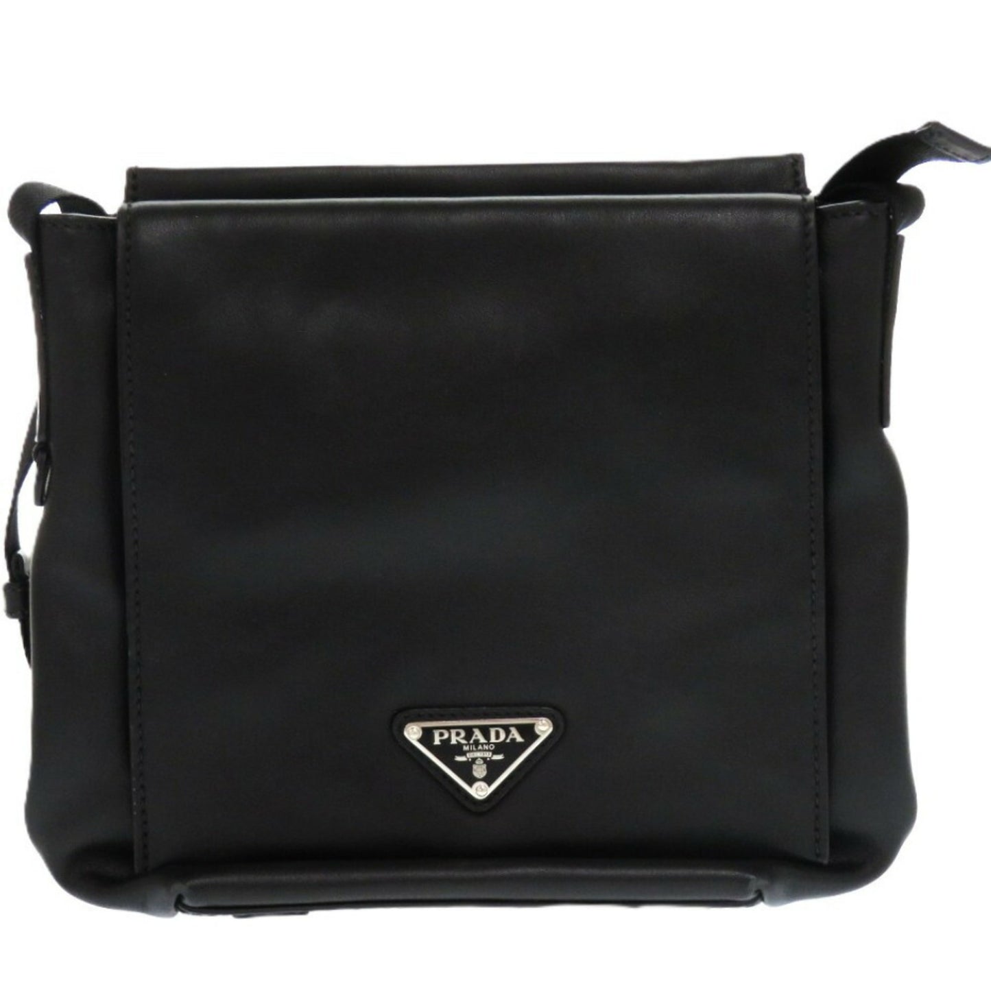 Prada Black Leather Shoulder