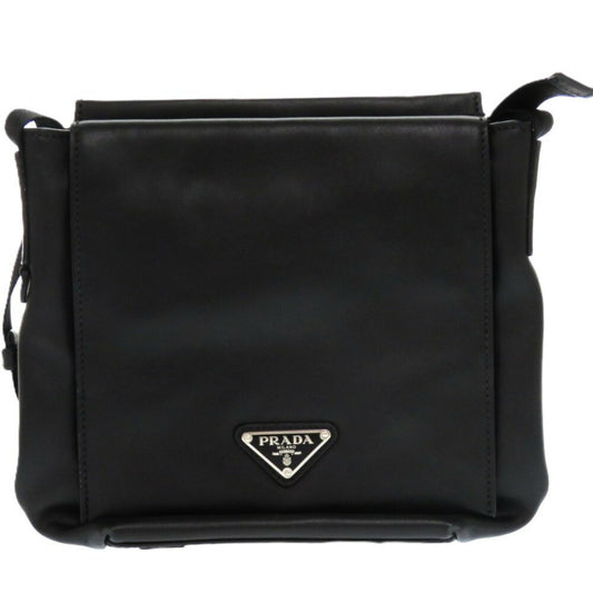 Prada Black Leather Shoulder