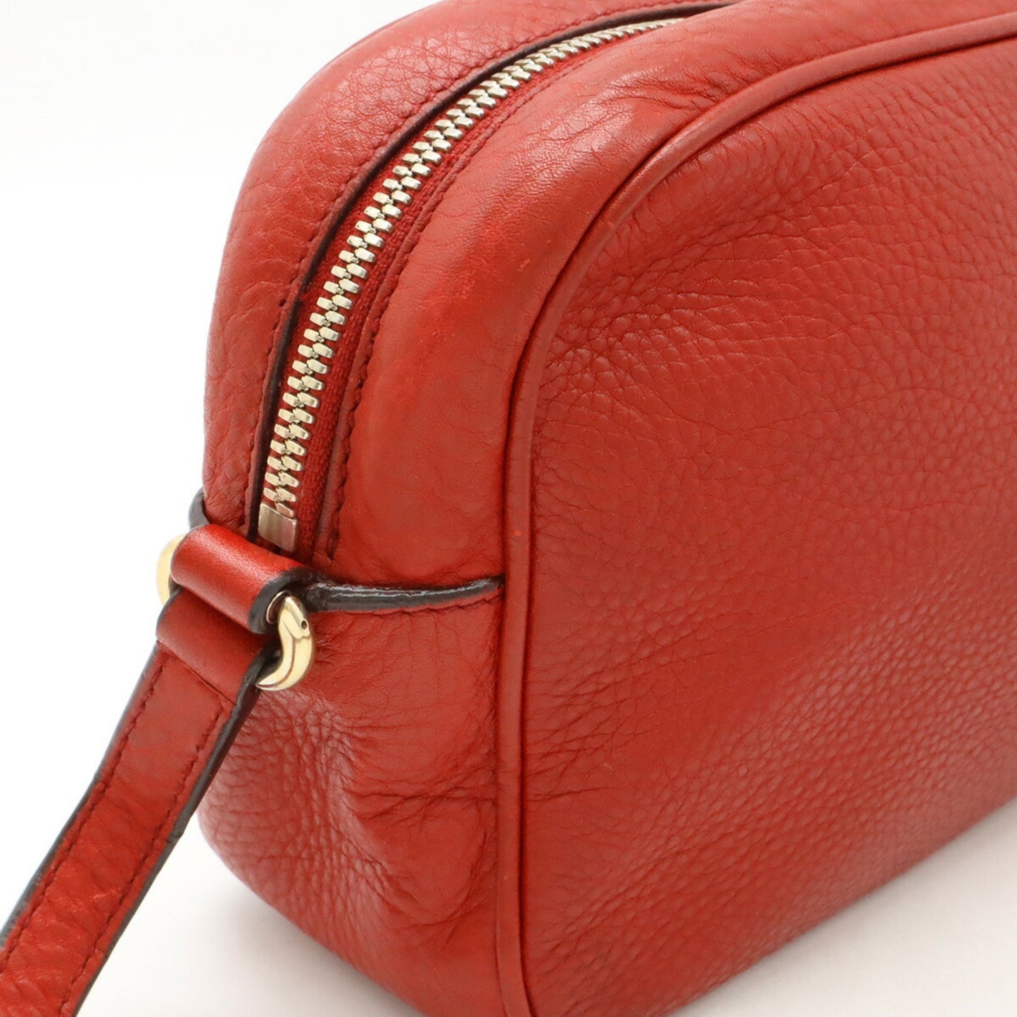 Gucci Red Leather Soho