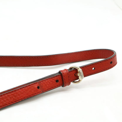 Gucci Red Leather Soho