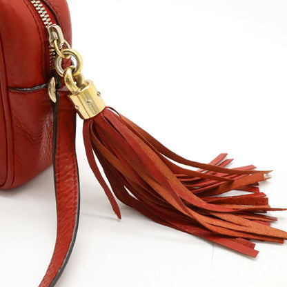 Gucci Red Leather Soho