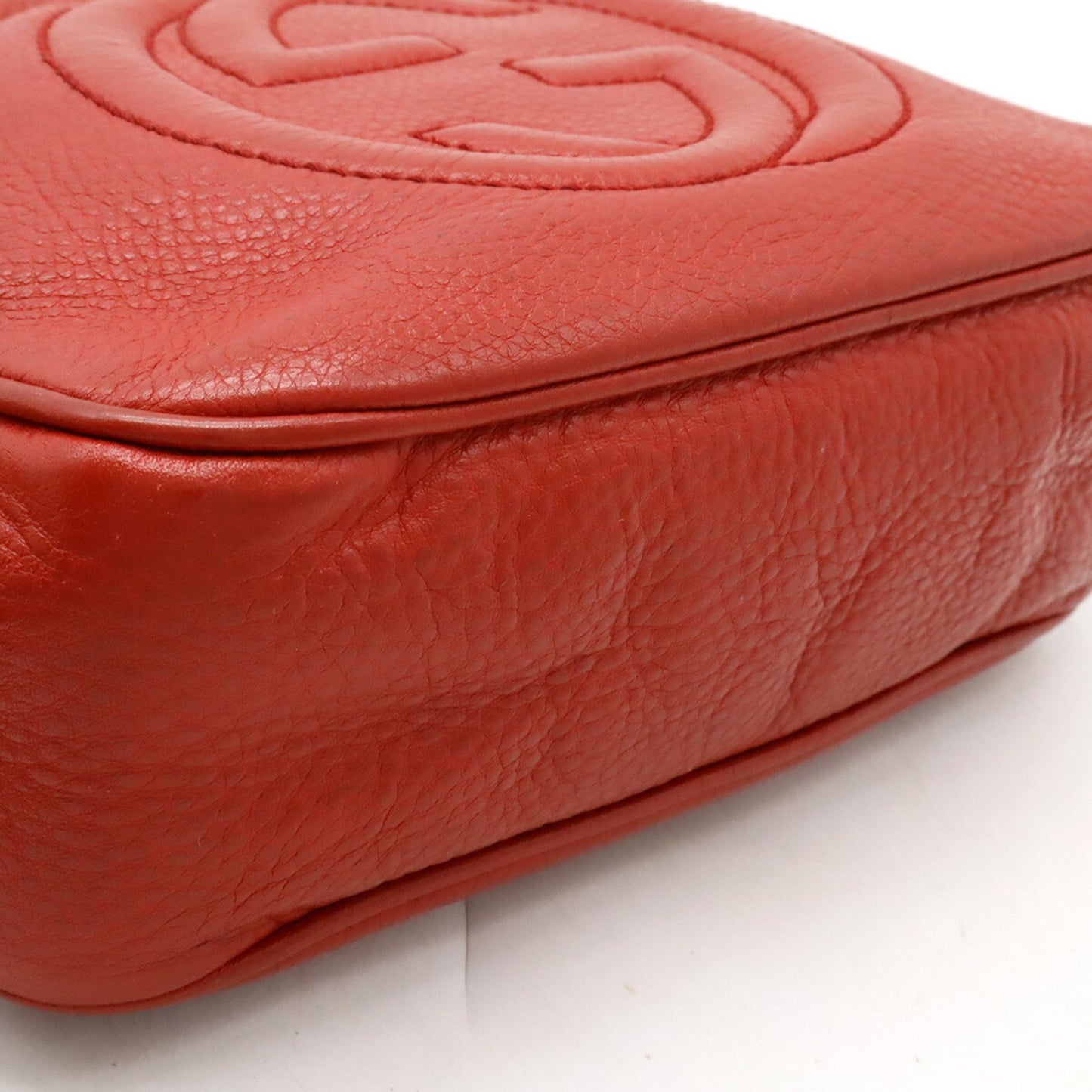 Gucci Red Leather Soho