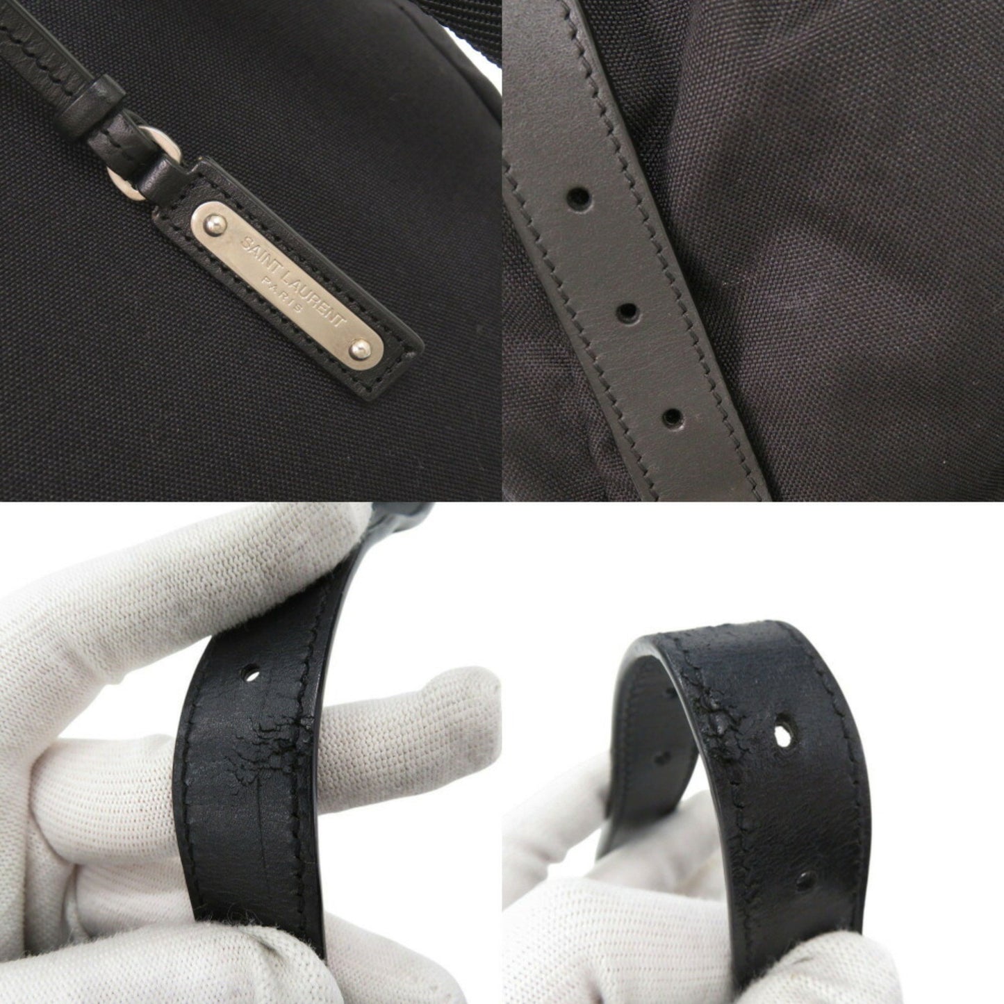Saint Laurent Black Synthetic -