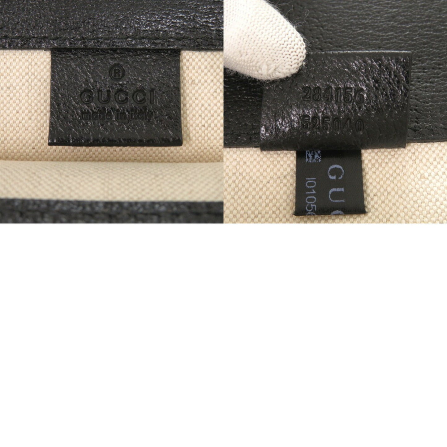 Gucci Brown Canvas, Leather Cabas