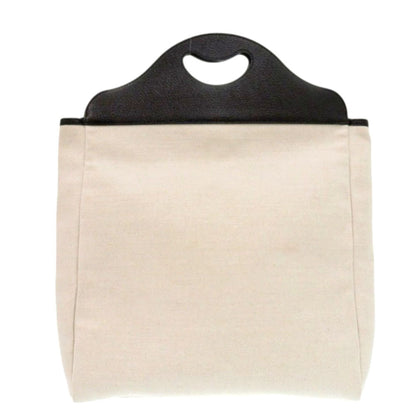 Gucci Brown Canvas, Leather Cabas