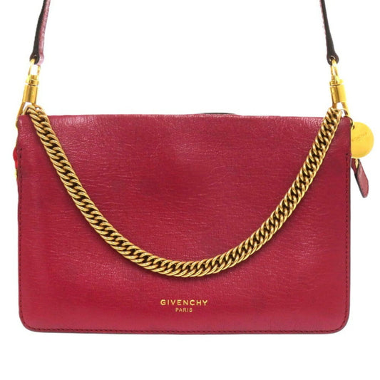 Givenchy Red Leather Cross3