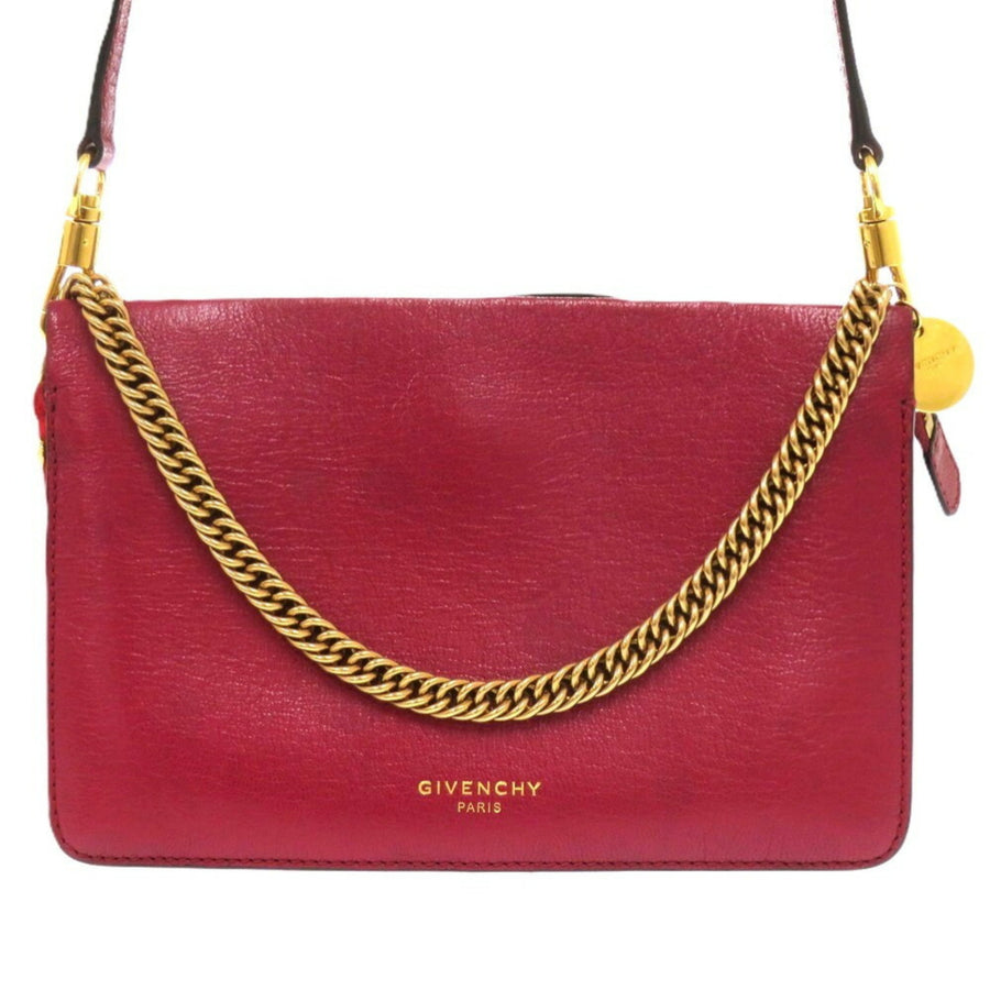 Givenchy Red Leather Cross3