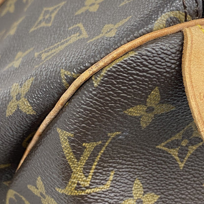 Louis Vuitton Brown Canvas Keepall 45