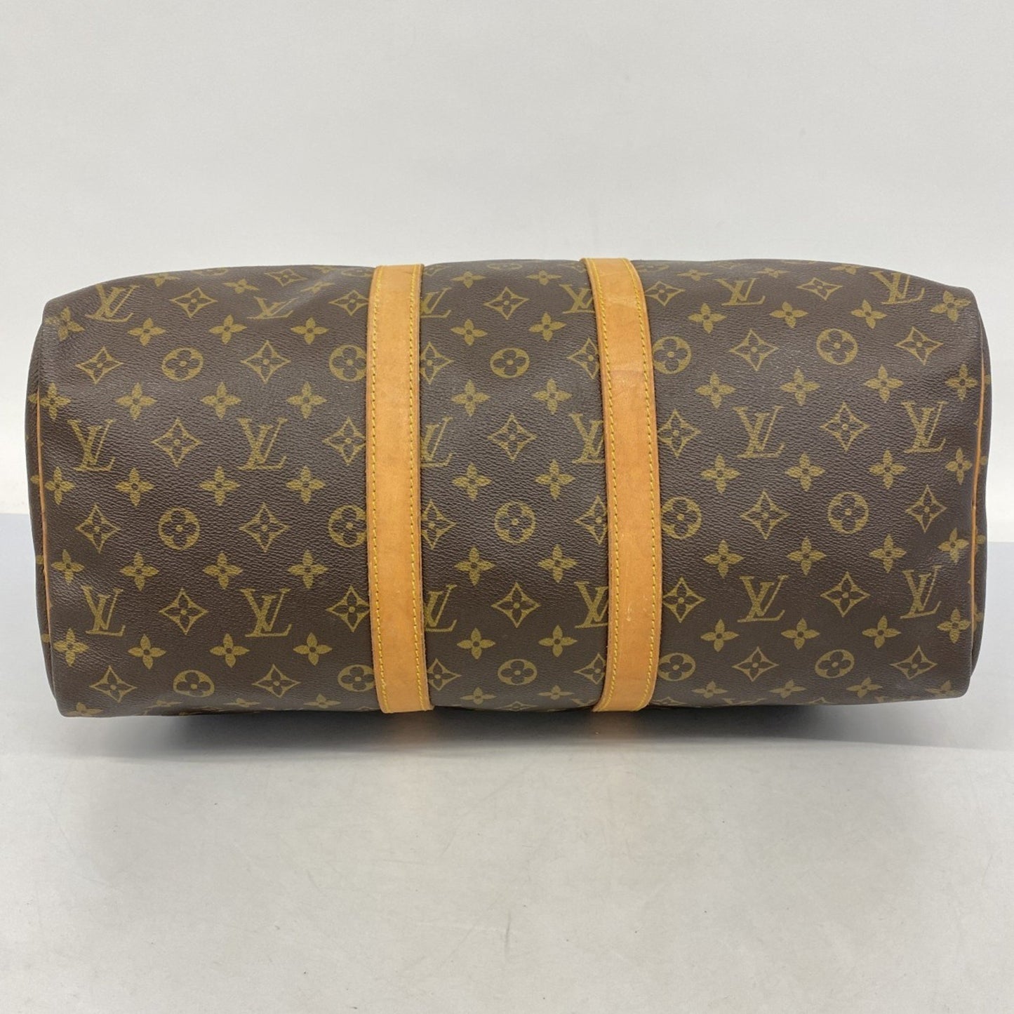 Louis Vuitton Brown Canvas Keepall 45