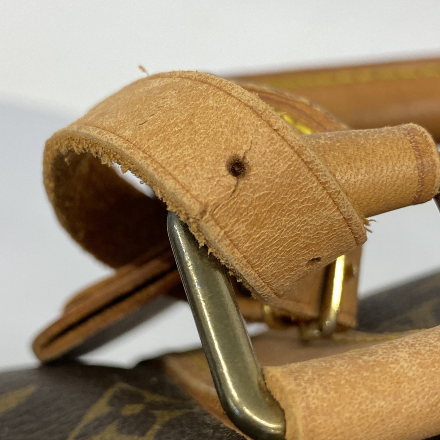 Louis Vuitton Brown Canvas Keepall 45