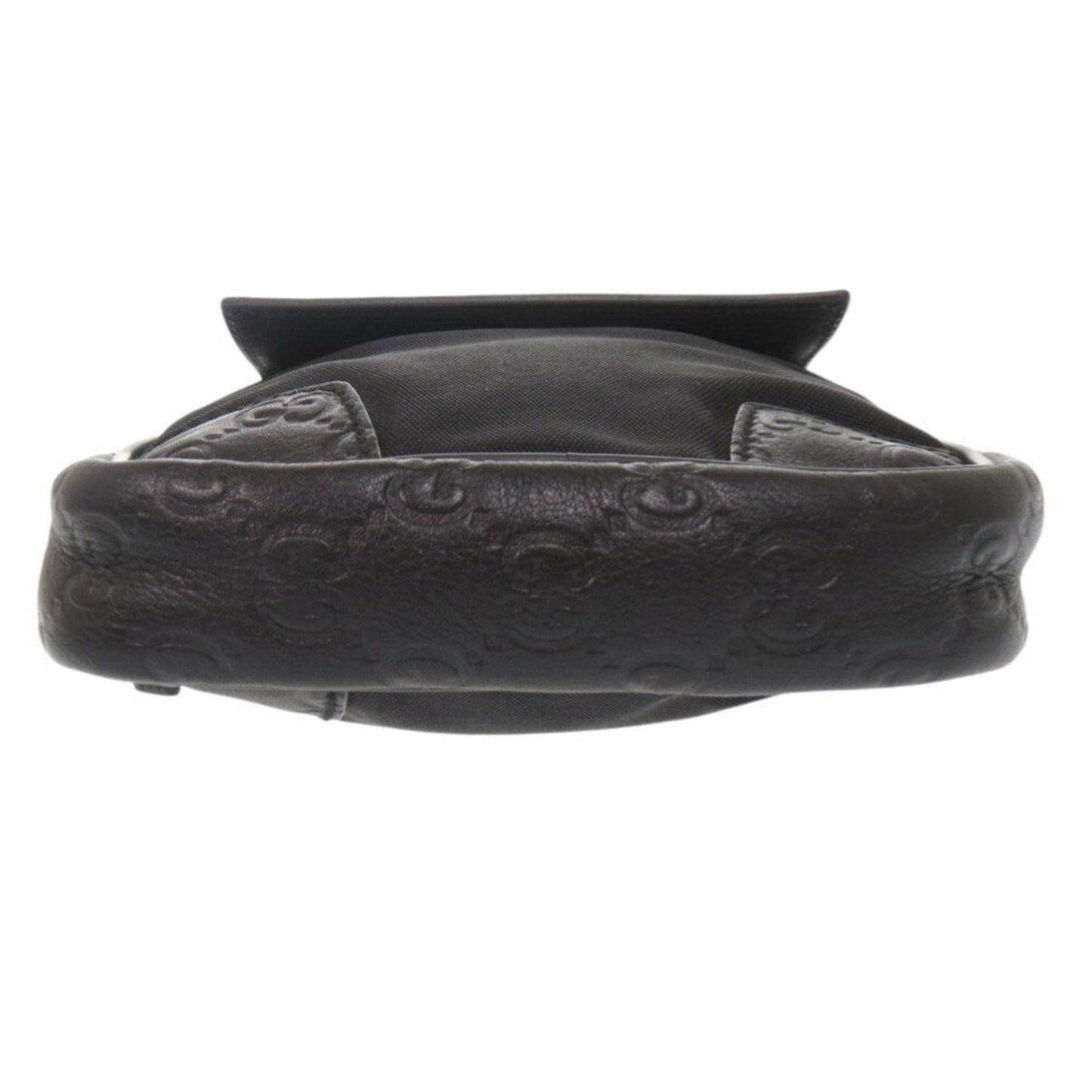 Gucci Black Canvas, Leather Guccissima