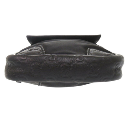 Gucci Black Canvas, Leather Guccissima