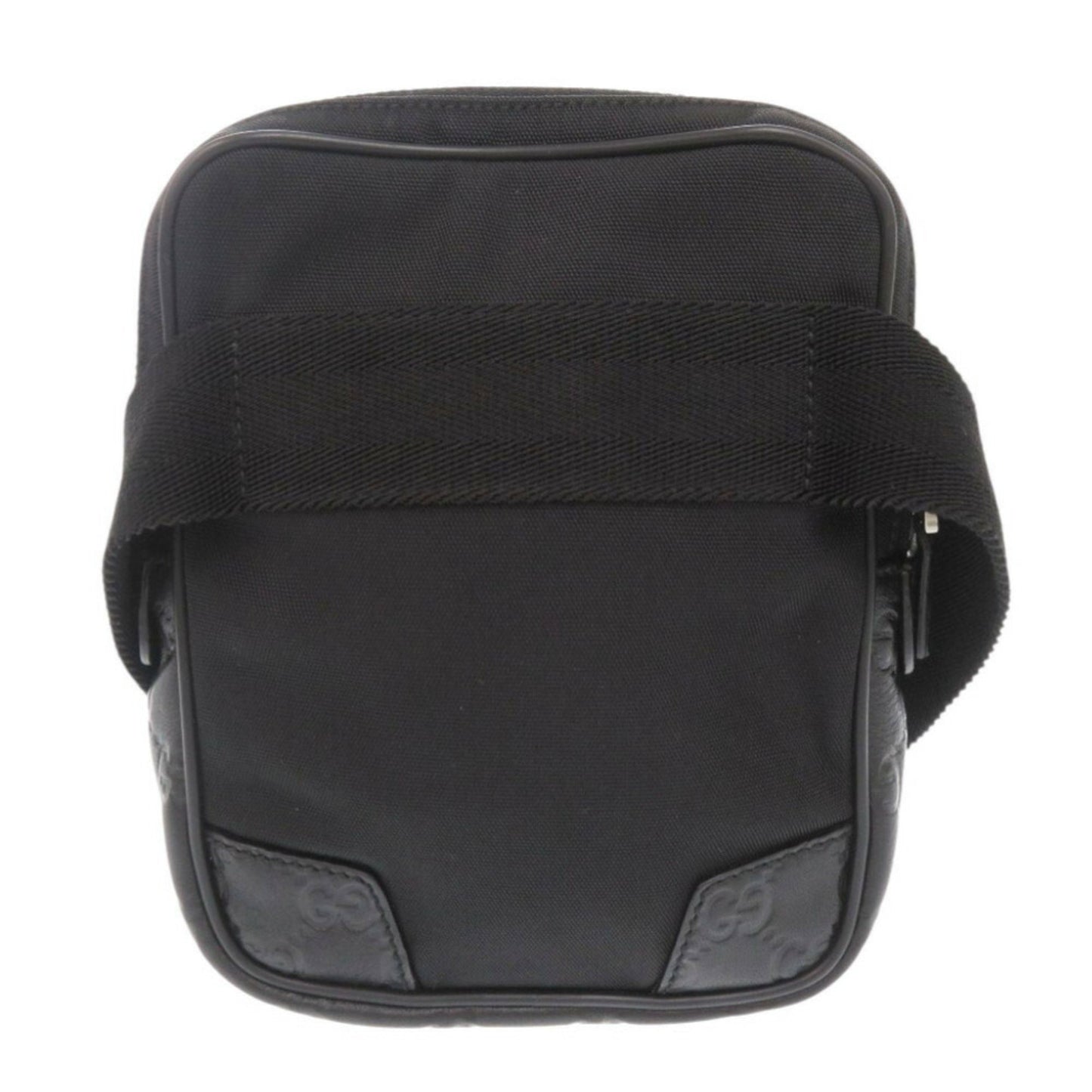 Gucci Black Canvas, Leather Guccissima